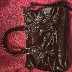 Vintage Leather Coach Ashley Satchel
